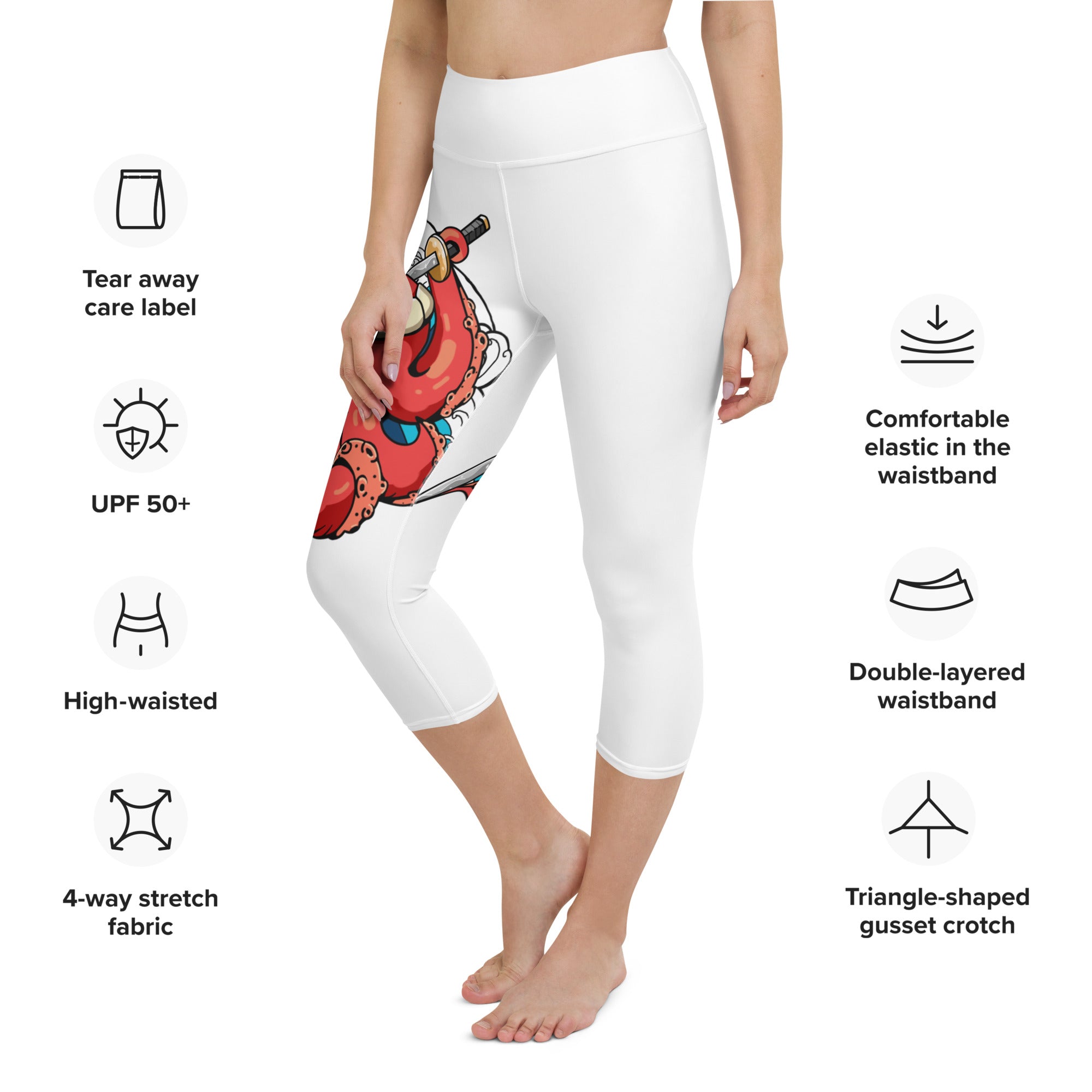 Leggings capri de yoga