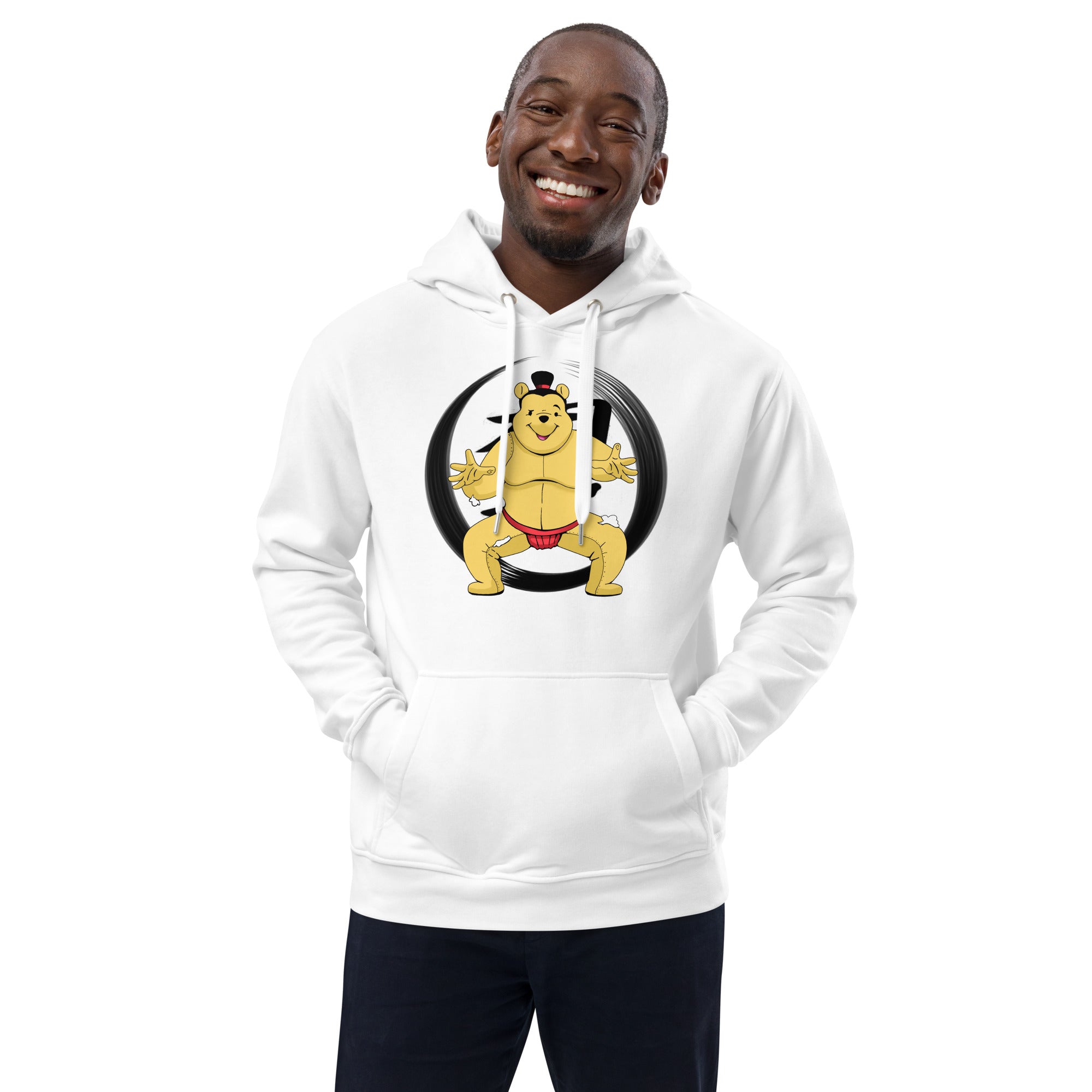 Sudadera con capucha premium eco