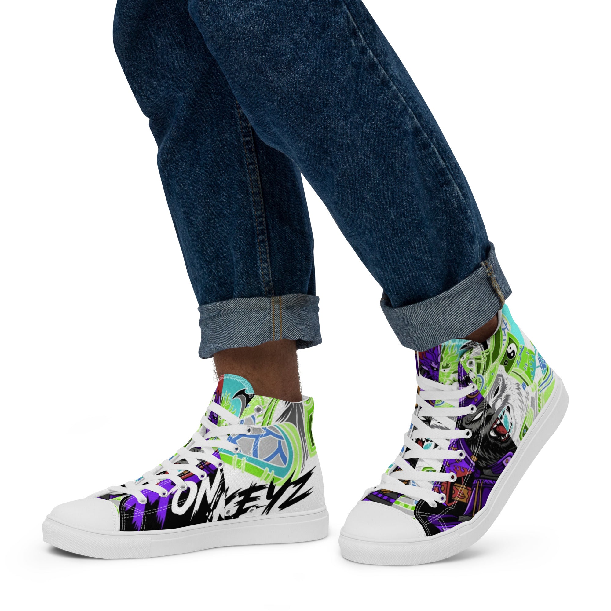 Zapatillas de lona de caña alta