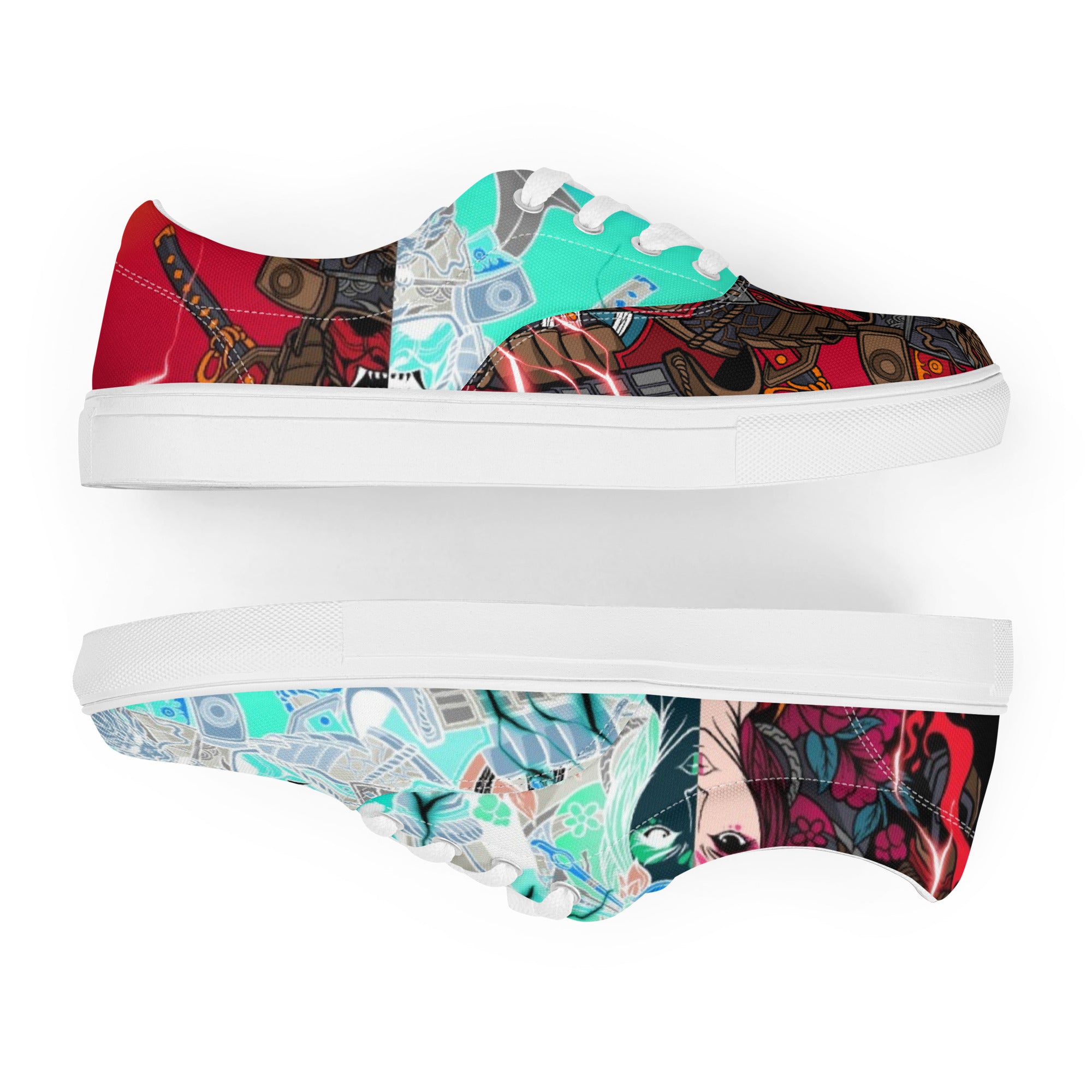 Zapatillas de lona con cordones