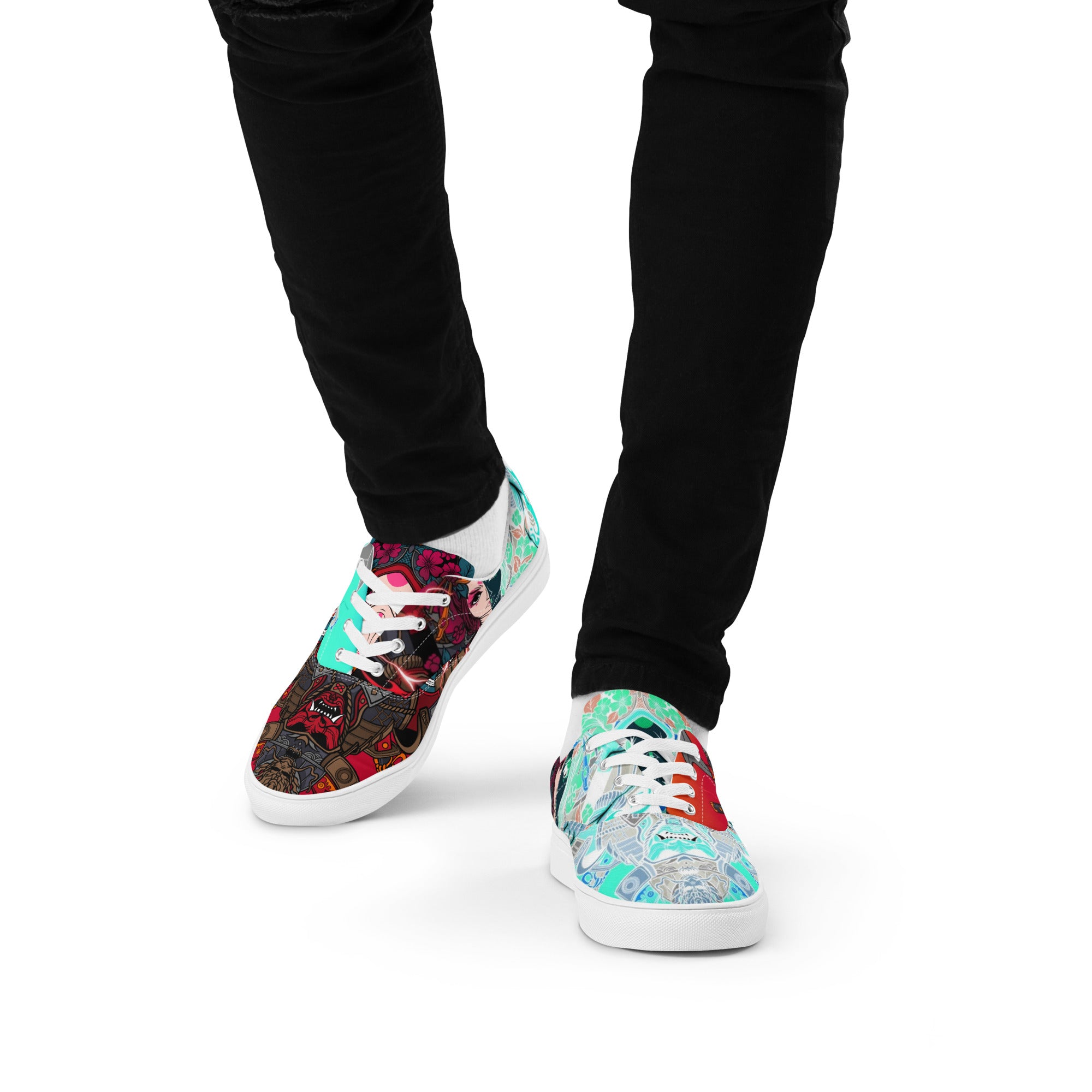 Zapatillas de lona con cordones