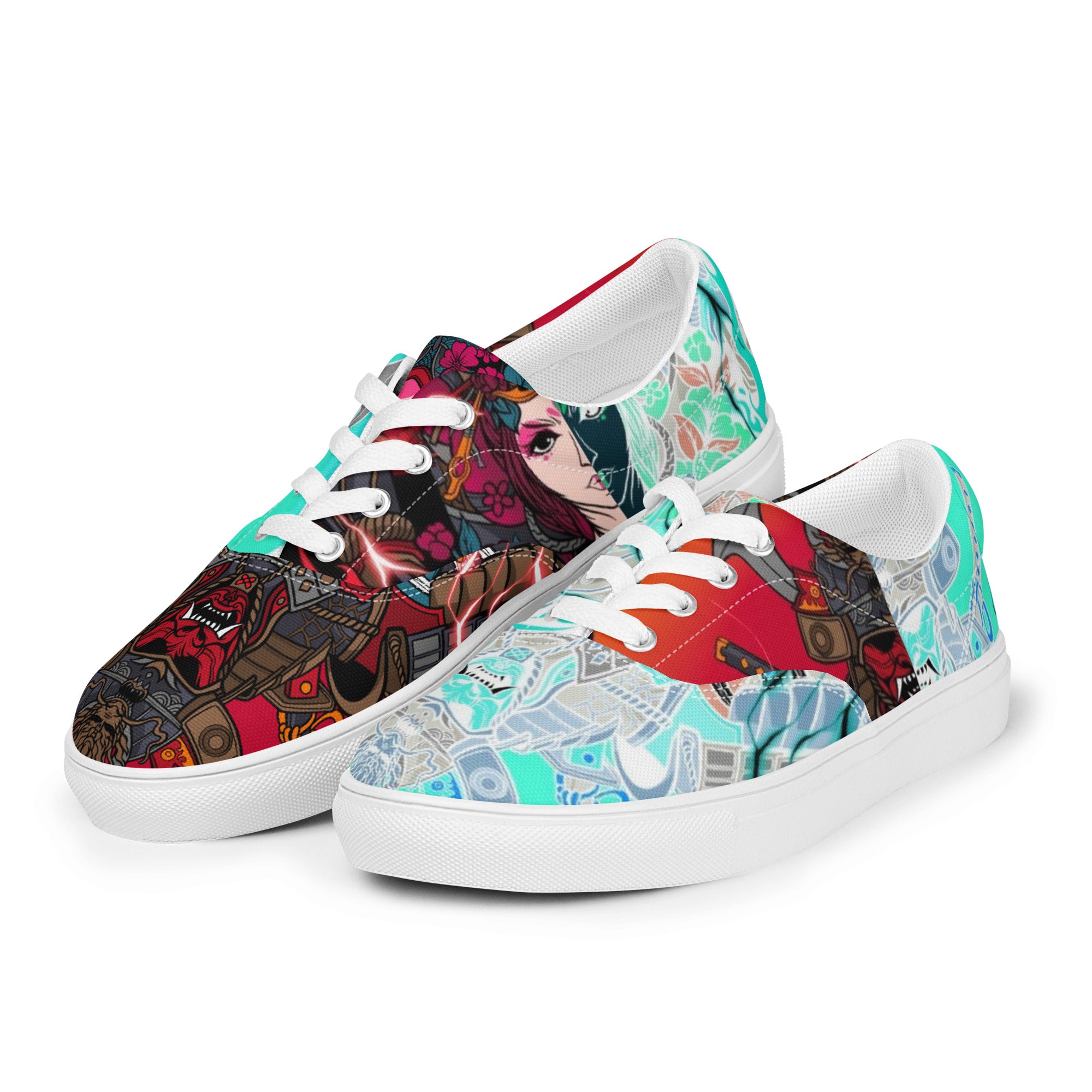 Zapatillas de lona con cordones