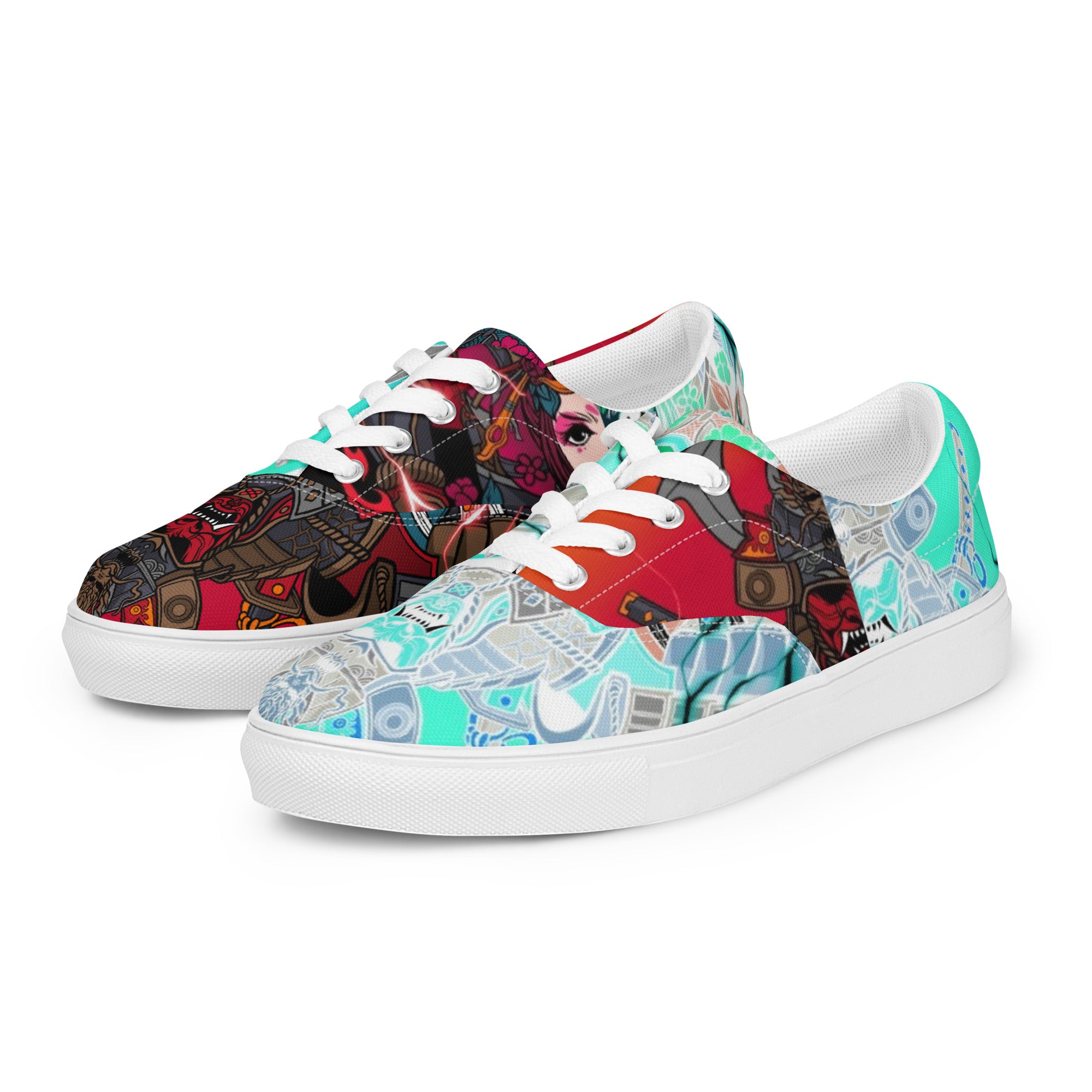 Zapatillas de lona con cordones