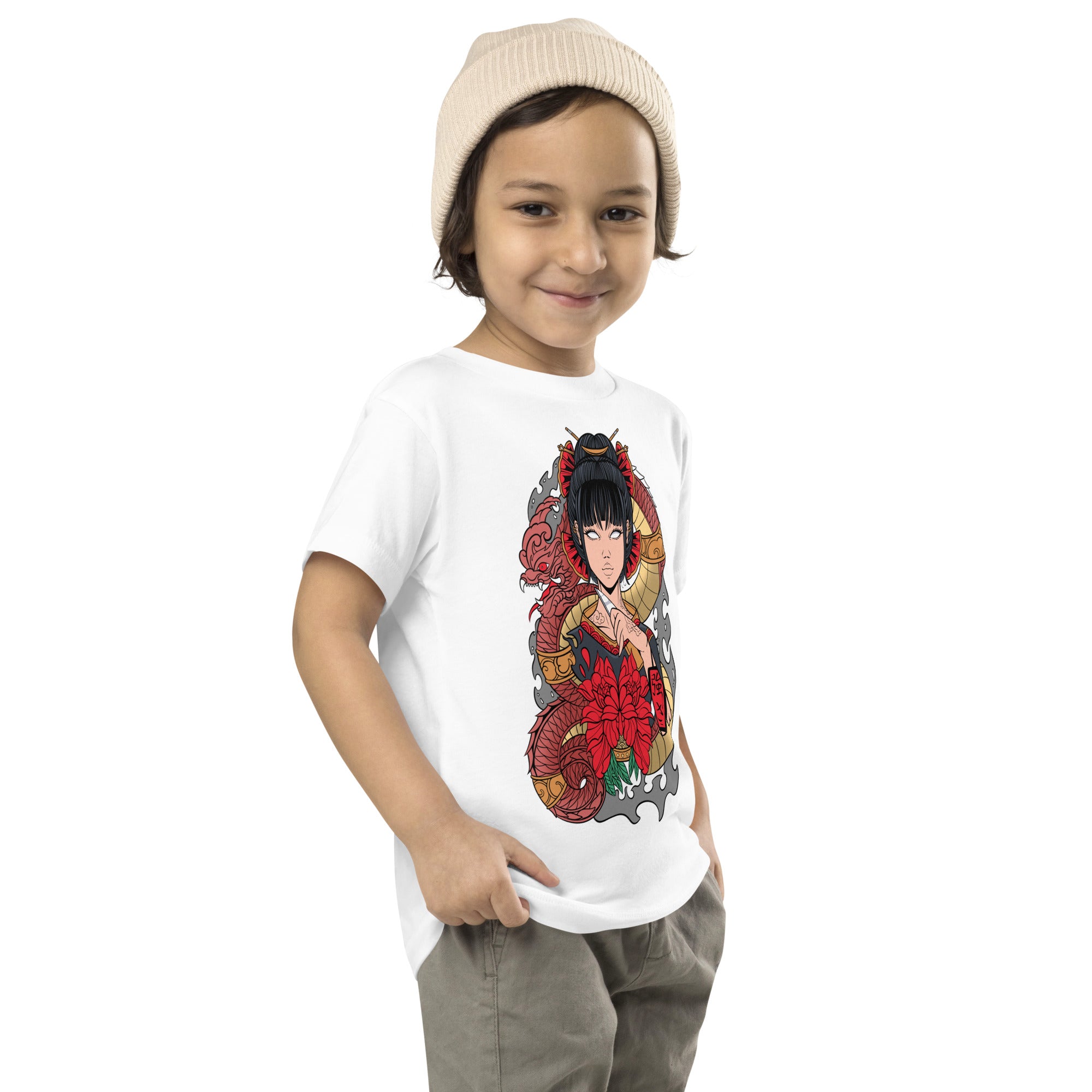 Camiseta de manga corta para niña