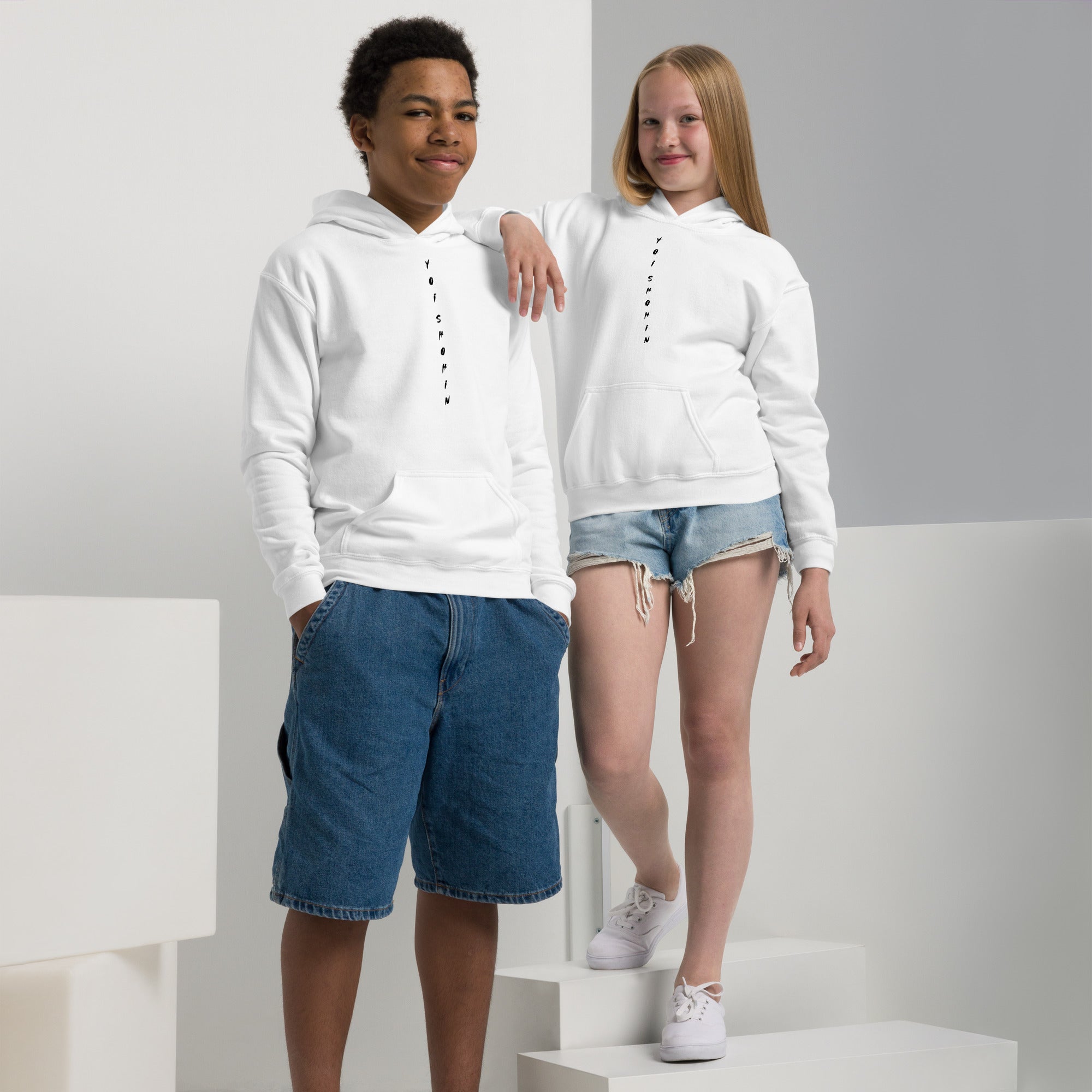 Sudadera gruesa con capucha para niño